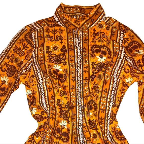 Vintage 1970s Mini Dress or Tunic - Picture 3 of 16